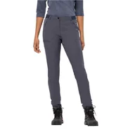 Spodnie sportowe damskie - Damskie spodnie softshellowe Jack Wolfskin GEIGELSTEIN SLIM PANTS W dolphin - 34 - miniaturka - grafika 1
