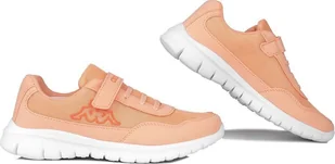 Kappa Buty dziecięce sportowe miejski szkolne Kappa Follow K brzoskwiniowe 260604K 7429 26 - Buty dla dziewczynek - miniaturka - grafika 1