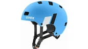 Kaski rowerowe - Kask rowerowy Uvex Kid 3 cc BLUE/WHITE 51-55cm - miniaturka - grafika 1