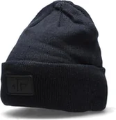 Czapki damskie - Czapka chłopięca 4F JAW23ACAPM272 - granatowa Jeden rozmiar - miniaturka - grafika 1