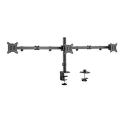 Uchwyty do monitorów - Uchwyt do monitora GEMBIRD MA-D3-01 17-27 cali Czarny - miniaturka - grafika 1