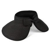 Czapki i chusty sportowe męskie - DASZEK DAMSKI Alessio słomkowy boho lato plaża KOKARDA NA KUCYK - miniaturka - grafika 1