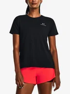 Koszulki sportowe damskie - Koszulka damska Under Armour  Rush Energy SS 2.0-BLK S - miniaturka - grafika 1