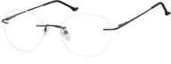 Okulary korekcyjne, oprawki, szkła - Bezramkowe okulary oprawki damskie męskie lenonki - miniaturka - grafika 1