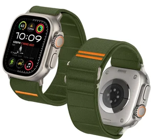 TECH-PROTECT NYLON SLIP APPLE WATCH 6 / 7 / 8 / 9 / 10 / SE / ULTRA 1 / 2 44 / 45 / 46 / 49 MM KHAKI - Akcesoria do smartwatchy - miniaturka - grafika 1