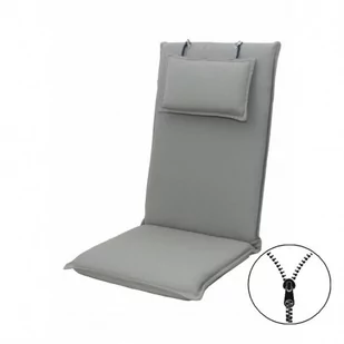 STAR z zamkiem 7027 wysoki - poduszka na krzesło i fotel z zagłówkiem - Poduszki ogrodowe - miniaturka - grafika 1