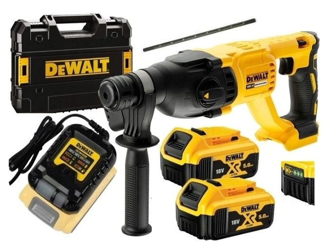 DeWalt DCH133P2 Młotowiertarka 3-funkcyjna 18V XR SDS-Plus 2,6J