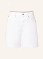 Spodenki damskie - Tommy Hilfiger Szorty Jeansowe weiss - miniaturka - grafika 1