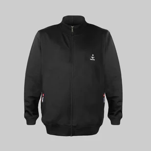 Bluza dresowa męska rozpinana czarna Captain Mike 7XL - Bluzy męskie - miniaturka - grafika 1