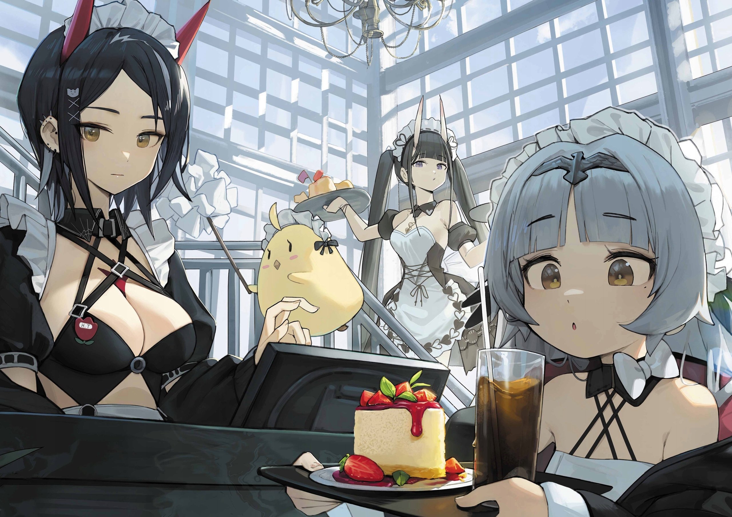 Plakat A2 anime gra Azur Lane