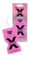 Zapachy samochodowe - BUBBLE GUM | FRESHWAY X Style Dry - zawieszka - miniaturka - grafika 1