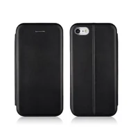 Etui i futerały do telefonów - NoName Etui Book Magnetic iPhone 7/8 czarny /black SE 2020 - miniaturka - grafika 1