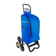 Torby i wózki na zakupy - Wózek na zakupy z podszewką termiczną Casa Si, 39 l, niebieski - miniaturka - grafika 1