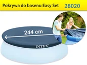 Akcesoria do basenów - Intex Pokrywa do basenu 244 cm 28020 - miniaturka - grafika 1