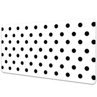 Podkładki na biurko - Duża podkładka na biurko dla dzieci Kropki 100x50 cm - miniaturka - grafika 1