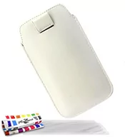 Etui i futerały do telefonów - Sony MUZZANO ORIGINAL-Schutzhülle "Le Sweep" für ST26-weiß mit optimaler ELEGANTE, haltbar und gepflegtes design, exklusiv 3 Displayschutzfolien UltraClear 1 Stylus + 1 gratis Tuch " - miniaturka - grafika 1