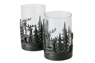 Świeczniki - Zestaw latarni Boltze Viktor świeczniki 2 sztuki - miniaturka - grafika 1