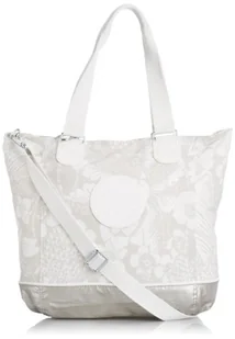 Kipling Damska torba na zakupy Combo na ramię, Tropic White Tf - Rozmiar Uniwersalny - Torebki damskie - miniaturka - grafika 1