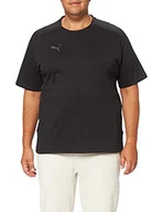 Koszulki męskie - PUMA PUMA Koszulka męska Teamcup Casuals Tee Shirt Puma Black-asfalt. L 657975 - miniaturka - grafika 1