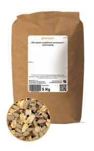 Mix ziaren z płatkami owsianymi i czarnuszką 5kg - Bakalie - miniaturka - grafika 1