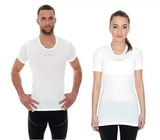 Koszulki rowerowe - Brubeck Koszulka z krótkim rękawem Base Layer biały / Rozmiar: XL - grafika 1