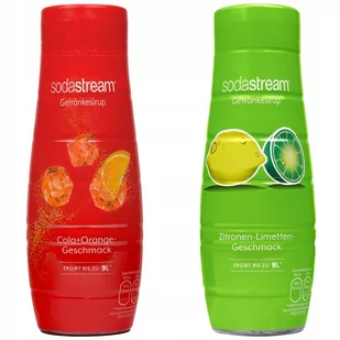 Syropy Sodastream Cola Orange + Cytryna Limonka 440ml - Syropy i koncentraty owocowe - miniaturka - grafika 1