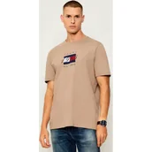 Koszulki męskie - Tommy Hilfiger T-shirt | Regular Fit - miniaturka - grafika 1