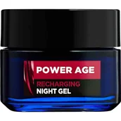 Kosmetyki do pielęgnacji twarzy męskie - L'Oréal Paris Men Expert Power Age Recharging Night Gel Żel do twarzy dla mężczyzn 50 ml - miniaturka - grafika 1