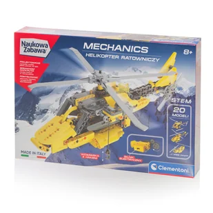 Clementoni Naukowa zabawa Laboratorium Mechaniki Helikopter ratowniczy 50687 50687 - Mały naukowiec - miniaturka - grafika 5