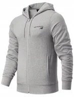 Bluzy męskie - NEW BALANCE BLUZA Z KAPTUREM BAWEŁNIANA R-M - miniaturka - grafika 1