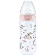 Butelki dla niemowląt - Nuk Fc+ Butelka Antykolkowa Z Czujnikiem 300Ml + Smoczek 6-18M Bambi - miniaturka - grafika 1