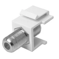 Routery - ELPIO 27032 Moduł Keystone z adaptorem-łącznikiem FF-FF biały, beczka długa (2304AB) (100kpl) - miniaturka - grafika 1