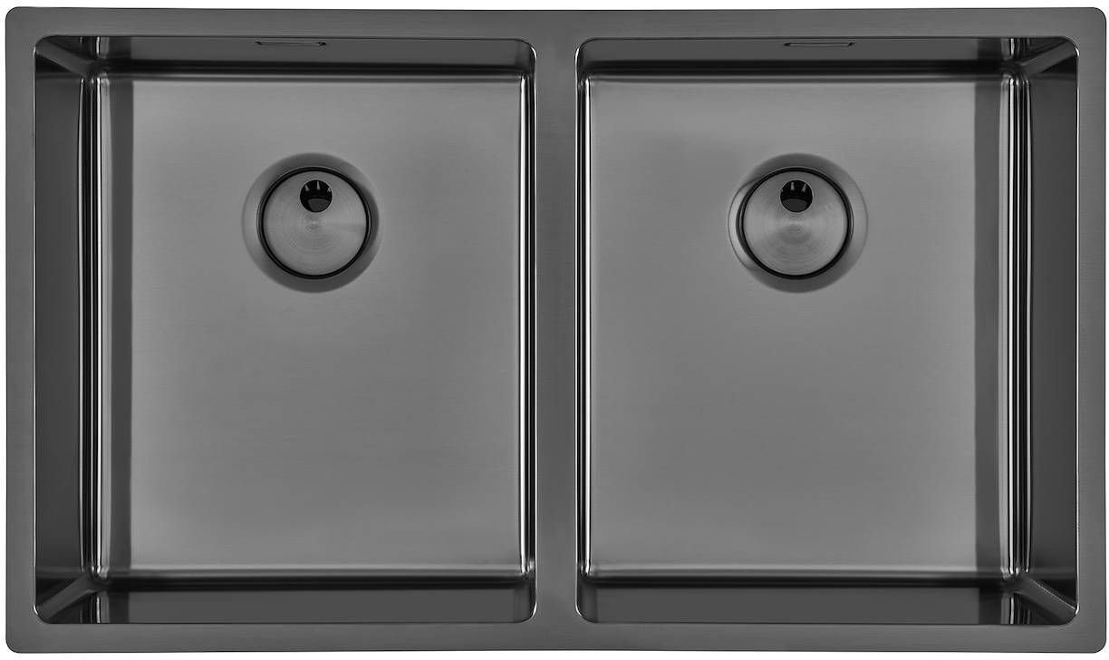 Foster Zlewozmywak SKIN R12 SINK 2B 34x40 UM GUNMETAL 4455846