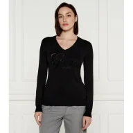 Swetry damskie - GUESS Sweter MEGAN Slim Fit - miniaturka - grafika 1