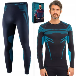 BRUBECK DRY męska BIELIZNA TERMOAKTYWNA szybkoschnący komplet TERMICZNY XXL - Koszulki męskie - miniaturka - grafika 1