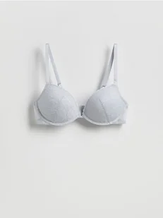 Reserved - Biustonosz push up - jasnoniebieski - Biustonosze - miniaturka - grafika 1