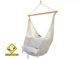 Fotel hamakowy KOALA AHC-9, sznurkowy, biały - Hamaki - miniaturka - grafika 1