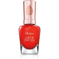 Lakiery do paznokci - Sally Hansen Color Therapy Argan Oil Formula 14,7ml Lakier do paznokci 340 Red-iance - miniaturka - grafika 1