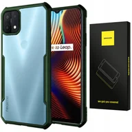 Etui i futerały do telefonów - Etui Pancerne Spacecase Beetle Przezroczyste Plecki Case Pokrowiec Obudowa Realme 7I / Narzo 30A Zielony - miniaturka - grafika 1