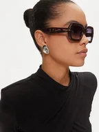 Okulary przeciwsłoneczne - Boss Okulary przeciwsłoneczne 1732/G/S Brązowy - BOSS - miniaturka - grafika 1