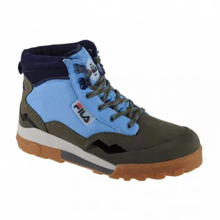 Buty trekkingowe męskie - Męskie buty outdoor FILA GRUNGE II mid O - grafika 1