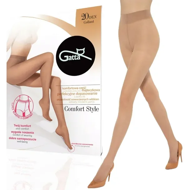 Rajstopy Gatta Comfort Style 20 Den 4-l Visone