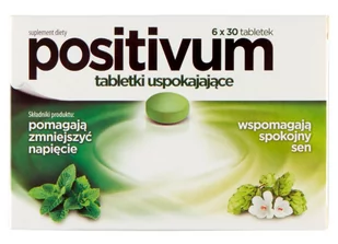 AFLOFARM POSITIVUM 180 tabl. - Układ nerwowy - miniaturka - grafika 1