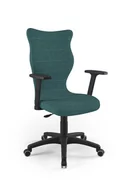 Fotele i krzesła biurowe - Entelo, Krzesło obrotowe Uni Castel 05 rozm. 7, Zielony - miniaturka - grafika 1