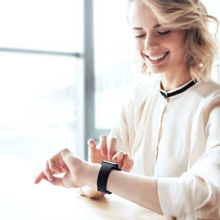 Baseus Slip-Thru pasek opaska bransoleta do Apple Watch 3/4/5/6/SE 42mm/44mm czarny (LBWSE-A01) - Akcesoria do smartwatchy - miniaturka - grafika 9