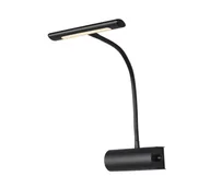 Lampy ścienne - Trio Curtis 279770132 kinkiet lampa ścienna 1x4W LED 3000K czarny - miniaturka - grafika 1