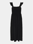 Sukienki - Pieces Sukienka letnia Luna 17147176 Czarny Slim Fit - miniaturka - grafika 1