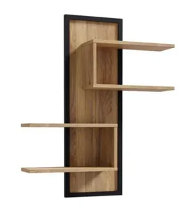 Nowoczesna ścienna półka L8-S99 - Półki do salonu Nowoczesna ścienna półka L8-S99 - Półki do salonu - miniaturka - grafika 1