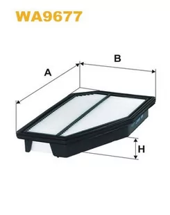 Filtr powietrza WIX Filtry WA9677 - Filtry powietrza - miniaturka - grafika 1