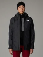 Kurtki i kamizelki sportowe damskie - The North Face Kurtka funkcyjna 3w1 w kolorze czarnym - miniaturka - grafika 1
